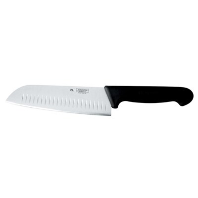 Шеф-нож PRO-Line "Сантоку" 17,5 см, ручка пластиковая черная, P.L. Proff Cuisine 99005026