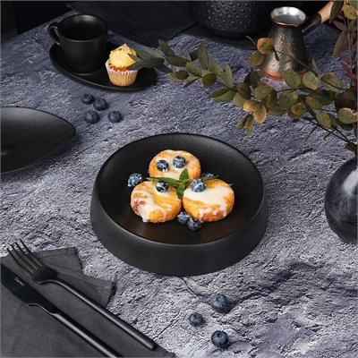 Блюдо  Black Raw Stellar для подачи d=20 см, h=4 см, P.L. Proff Cuisine 81223457