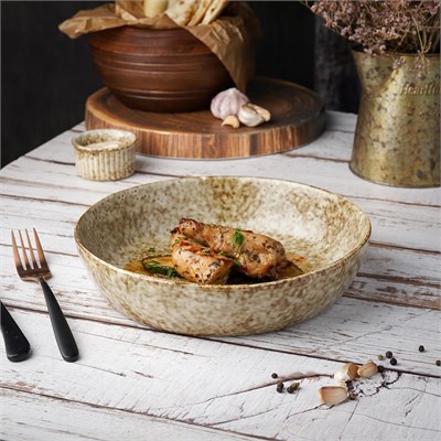 Салатник d=24, h=5.5 см,1700мл"Brown Spider Silk" / "Stockholm" P.L.-ProffCuisine 81223922