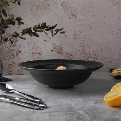 Тарелка для пасты,супа,салата d=27см, h=7см, 1000 мл, серия "Black Raw Wood"  P.L. - ProffCuisine 81229888