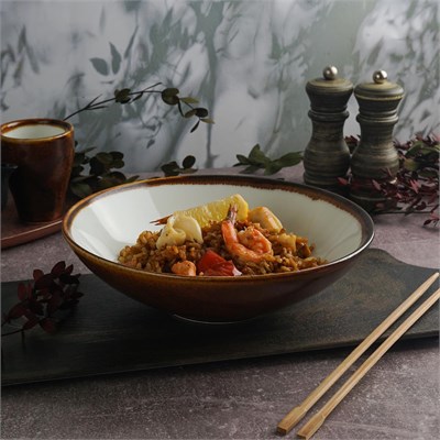 Салатник d=23см, h=7см, V=1200мл, фарфор "Паназия" P.L.-ProffCuisine 81221817