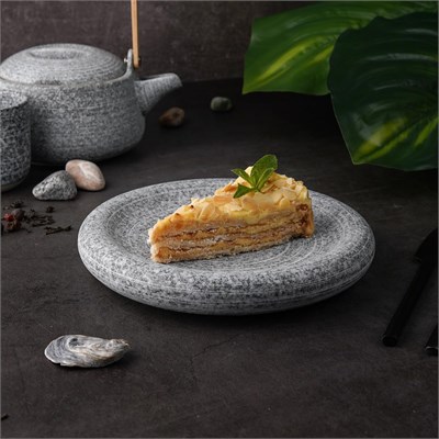 Блюдо  21*3,3 см, Stone Untouched Taiga, P.L. Proff Cuisine 81221841