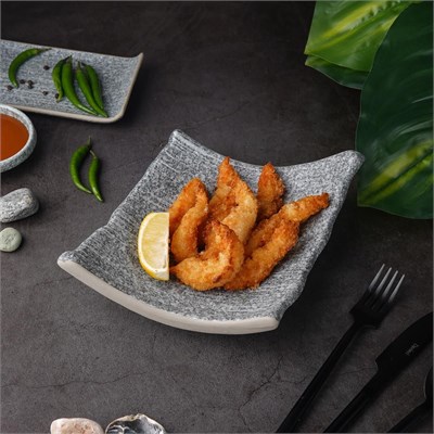 Блюдо для подачи 19,5*17*7 см, Stone Untouched Taiga, P.L. Proff Cuisine 81221860