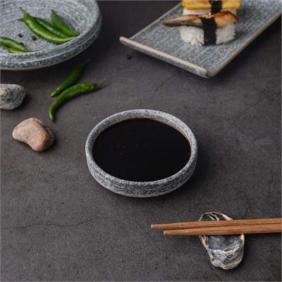 Соусник 80 мл, d=8 см, h=2,2 см, Stone Untouched Taiga, P.L. Proff Cuisine 81221879