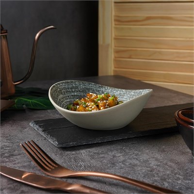 Салатник с покрытием 250мл, 16*13,8*5,2 см, Glossy Stone Untouched Taiga. P.L. Proff Cuisine 81221886