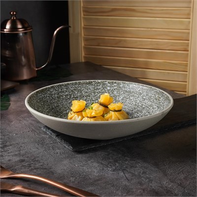 Салатник с покрытием 850мл, 23,5*5,8 см, Glossy Stone Untouched Taiga,  P.L. Proff Cuisine 81221917