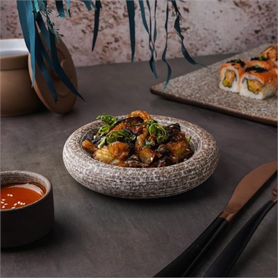 Блюдо для подачи 15,5*3 см, Brown Taiga Untouched, P.L. Proff Cuisine 81221922