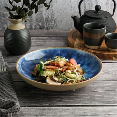 Блюдо для подачи 22*4.5 см, 900 мл "Blue Panasia" P.L. Proff Cuisine 81221969