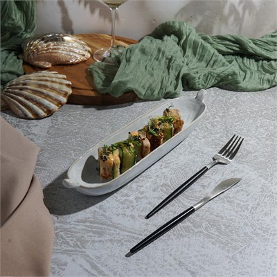 Блюдо 34*7 см, 325 мл, керамика "Frutti di Mare" P.L. 81222011