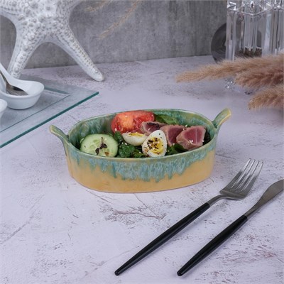 Блюдо,салатник 19,5*11,2 см, 450 мл, керамика "Frutti di Mare" P.L. 81222021