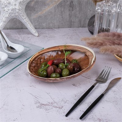Тарелка 19*14,5 см, 365 мл, керамика "Frutti di Mare" P.L. 81241256