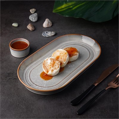 Блюдо овальное Evolution-Mont Blanc 31*16,5 см,  P.L. Proff Cuisine 81222342