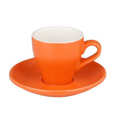 Кофейная пара Barista (Бариста) 80 мл,оранжевый-матовый цвет, P.L. 81280261