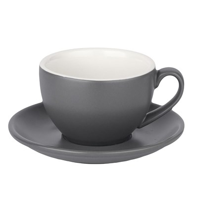 Кофейно-чайная пара Barista (Бариста) 200 мл,серый-матовый цвет, P.L. 81280266