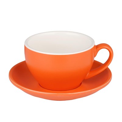 Кофейно-чайная пара Barista (Бариста) 250 мл,оранжевый-матовый цвет, P.L. 81280273