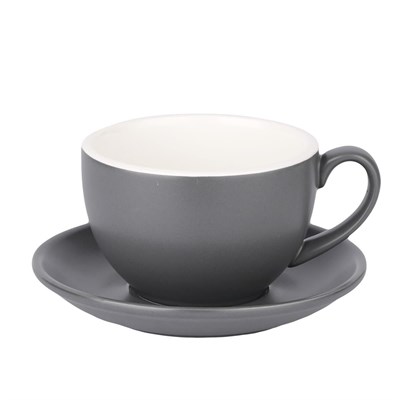 Кофейно-чайная пара Barista (Бариста) 350 мл,серый-матовый цвет, P.L. 81280284