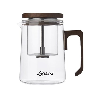 Чайник 500 мл,боросиликатное стекло,магнитный пресс  P.L. Proff Coffee 81280443