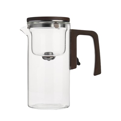 Чайник 520 мл,боросиликатное стекло,магнитный пресс  P.L. Proff Coffee 81280445