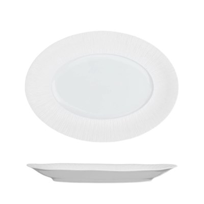 Блюдо овальное 31,5*23,3*3,5 см,серия "Frost White-Marine Moon",  P.L. - Proff Cuisine 81233128