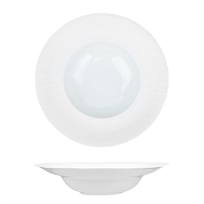 Тарелка глубокая d=27,5 см, h=6.3см, 420 мл, серия "Frost White-Marine Moon",  P.L. - Proff Cuisine 81233131