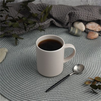 Кружка  250 мл,фарфор "NOBLE" серия "Fine Plus-Light Grey" 81222562