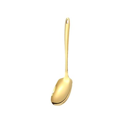 Ложка сервировочная, 27 см,PVD,золотой цвет  PL Proff Cuisine 81280196