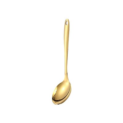 Ложка сервировочная, 27 см,PVD,золотой цвет  PL Proff Cuisine 81280201