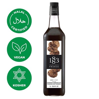 Сироп 1883 Maison Routin Шоколадное печенье (Chocolate Cookie), 1 л, стекло 81230024