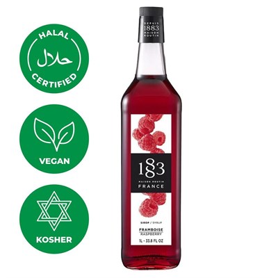 Сироп 1883 Maison Routin Малина (Raspberry), 1 л, стекло 81230032
