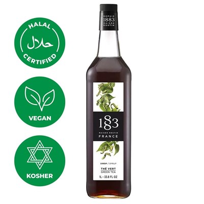 Сироп 1883 Maison Routin Зеленый чай (Green Tea), 1 л, стекло 81230092