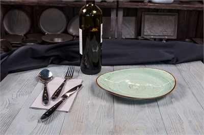 Тарелка Fusion Blue Lake 24,5*20*3,5 см, P.L. Proff Cuisine 81223185