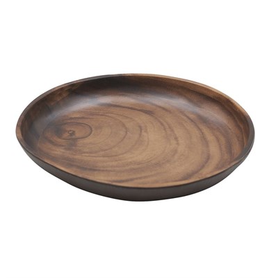 Блюдо,поднос меламиновый d=20.5см, h=3см, 250 мл, P.L. Аfrican wood 2 81290163