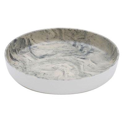 Блюдо меламиновое 20*4см  P.L. STREAMER GREY 81222137