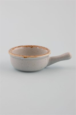 Соусник-сковорода d 6 см фарфор цвет серый Seasons - фото 56118