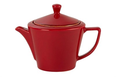 Чайник 500 мл фарфор цвет красный Seasons - фото 56289