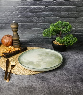 Тарелка с вертикальным бортом d 27 см h 2,2 см, Stoneware Selene 18KP27 ST SELENE - фото 56578