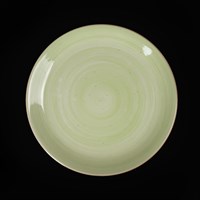 Тарелка мелкая 200 мм зеленая «Corone Natura»
