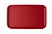 Поднос 52,5*32,5 см. темно-красный поверхность шагрень (416) MGprof /1/10/ ТП