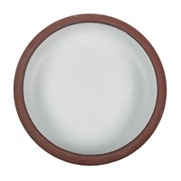 Блюдо/салатник,400 мл, d=16.5cм, h= 4.6cм, серия "White Matt Taiga"  P.L.