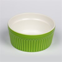 Чашка для подачи десерта "Крем-Карамель",12 см,зеленая,фарфор, P.L. Proff Cuisine
