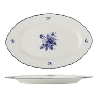 Блюдо овальное 30,5*19 см,коллекция "Blue Flower"  P.L. Proff Cuisine 81222031