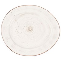 Тарелка White Fusion 17,5*15,5 см, P.L. Proff Cuisine 73038104