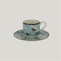 Блюдце RAK Porcelain Peppery для чашки 13 см, h 1,7 см, голубой цвет 81220613