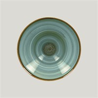 Глубокая тарелка RAK Porcelain Twirl Lagoon 320 мл, 23*8 см 81220475