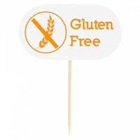 Маркировка-флажок "GLUTEN FREE" 8 см, 100 шт, Garcia de PouИспания 81211314