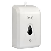 Дозатор для жидких растворов Puff, 1300мл, белый, пластиковый Puff-8186 (1402.184) рук073