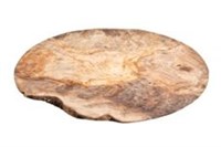 Тарелка d 28 см h 2 см, оливковое дерево, ORGANIC WOOD
