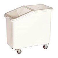 Контейнер для сыпучих продуктов 102 л 420*720*710 мм. (-5°C /+60°C) п/п на колесах, с совком, белый GP /1/4/ 72967