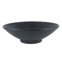 Блюдо для салата d=22.5 см, h=5.4 см, 600мл, серия "Black Raw Wood"  P.L. - ProffCuisine 81229876