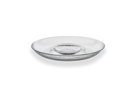 Тарелка Chip N Dip d 37,5 см h 5 см, стекло, прозрачная, Estonia ARD 2246.1
